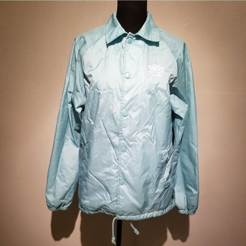 VANS OF THE WALL WINDBREAKER JACKET SIZE SMALL VERY NICE. (SHD)
